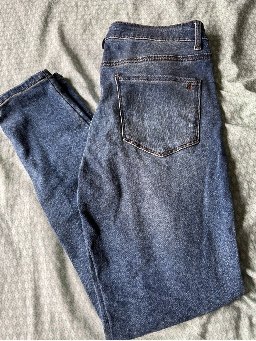 Grace & Lace Women’s Size 10 Skinny Jeans Medium Wash Stretch Denim
